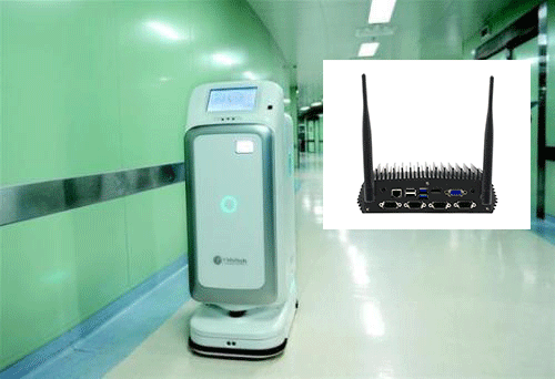 派勤Q-BOX-E8助力智能機(jī)器人，開(kāi)啟醫(yī)院智能物流新時(shí)代